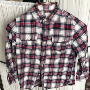 Boys crewcuts flannel